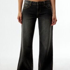 Pacsun low rise baggy bootcut jeans
